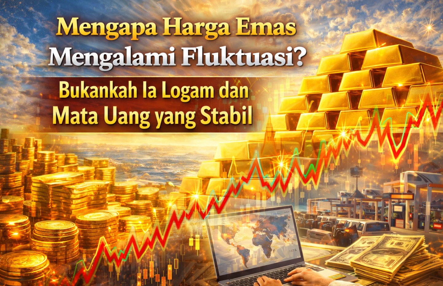 Harga Emas Mengalami Fluktuasi